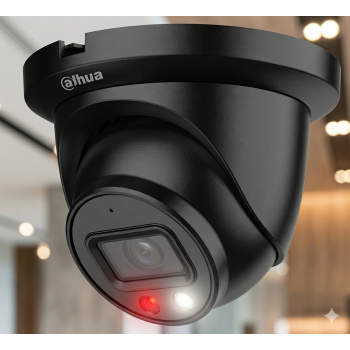 Dahua 4MP Паметна Мрежна Камера со Двојно Светло и WizSense Технологија