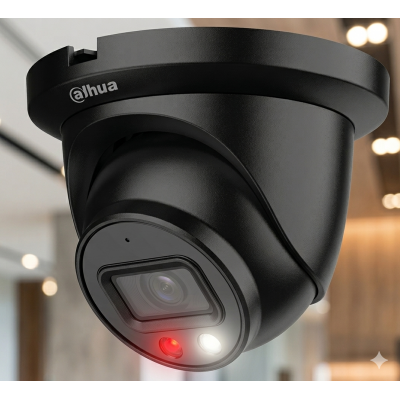 Dahua 4MP Паметна Мрежна Камера со Двојно Светло и WizSense Технологија